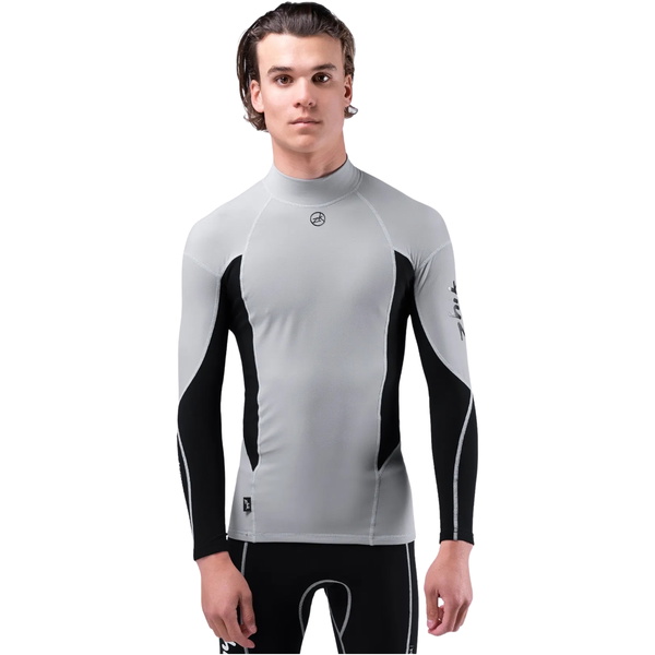 2025 Zhik Mens Hydrophobic Fleece Top GREY TOP410M